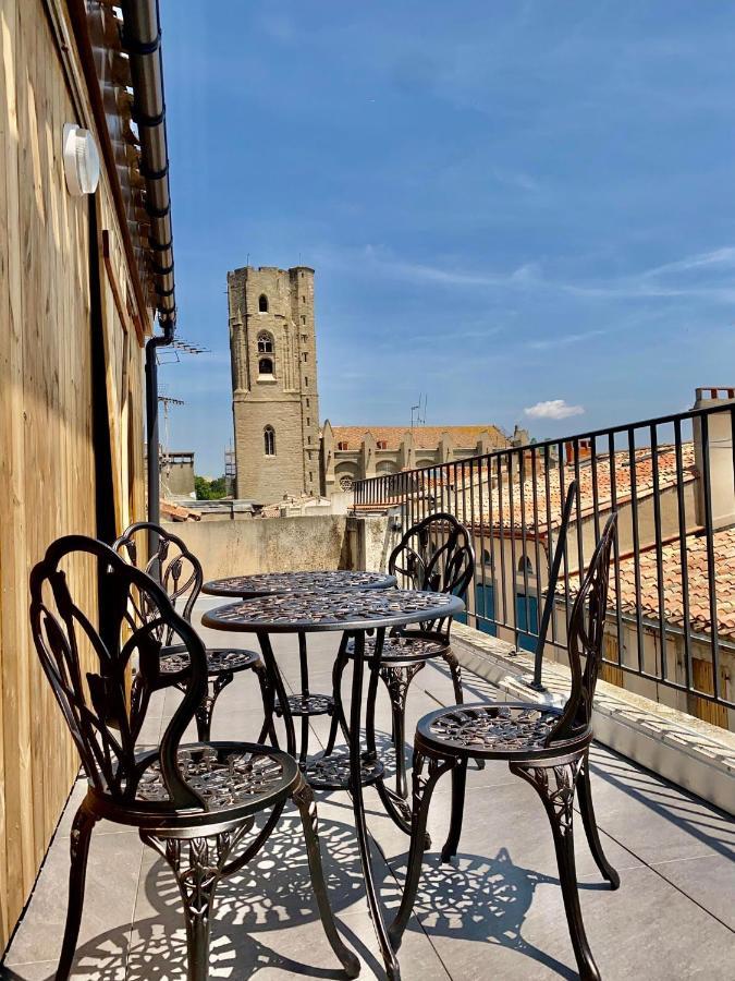 Rooftop Standing Place Carnot Carcassonne Eksteriør bilde